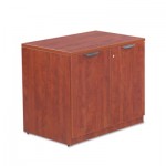 ALEVA613622MC Valencia Series Storage Cabinet, 34w x 22 3/4d x 29 1/2h, Medium Cherry ALEVA613622MC