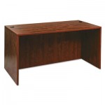 ALEVA216030MC Valencia Series Straight Front Desk Shell, 59 1/8 x 29 1/2 x 29 1/2, Med Cherry