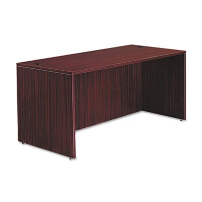 ALEVA216630MY Valencia Series Straight Front Desk Shell, 65w x 29 1/2d x 29 1/2h, Mahogany ALEVA216630MY