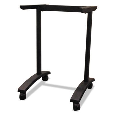 T550 Valencia Series Training Table T-Leg Base, 24-1/2w x 19-3/4d, Black ALEVA7443BK