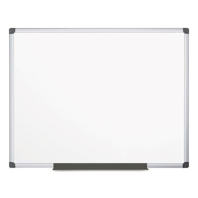 Value Lacquered Steel Magnetic Dry Erase Board, 48 x 72, White, Aluminum Frame BVCMA2707170