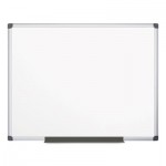 Value Lacquered Steel Magnetic Dry Erase Board, 48 x 72, White, Aluminum Frame BVCMA2707170