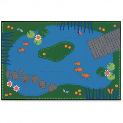 Carpets for Kids Value Line Tranquil Pond Rug 7206