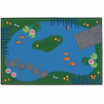 Carpets for Kids Value Line Tranquil Pond Rug 7206