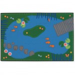 Carpets for Kids Value Line Tranquil Pond Rug 9606