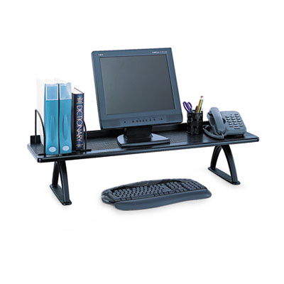 Safco Value Mate Desk Riser, 100-Pound Capacity, 42 x 12 x 8, Black SAF3603BL