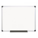 Value Melamine Dry Erase Board, 36 x 48, White, Aluminum Frame BVCMA0512170MV