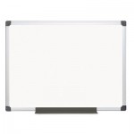 Value Melamine Dry Erase Board, 36 x 48, White, Aluminum Frame BVCMA0512170MV