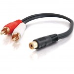 C2G Value Series RCA Jack to RCA Plug Y-Cable 03181