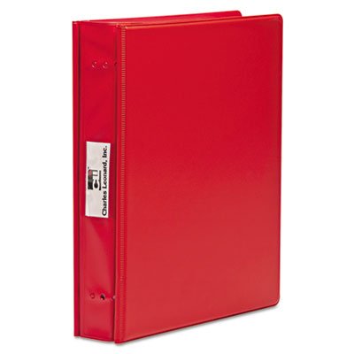 Charles Leonard Varicap6 Expandable 1 To 6 Post Binder, 11 x 8-1/2, Red LEO61603