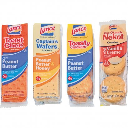 Lance Variety Pack Snack Crackers/Cookies 40625