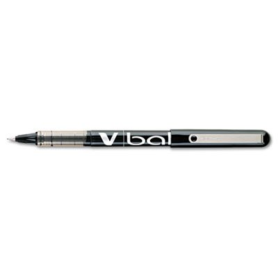 Pilot VBall Liquid Ink Roller Ball Stick Pen, Black Ink, .7mm, Dozen PIL35112