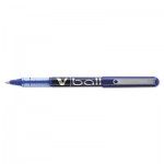 Pilot VBall Liquid Ink Roller Ball Stick Pen, Blue Ink, .7mm, Dozen PIL35113