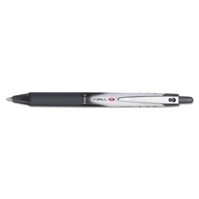 Pilot VBall RT Liquid Ink Retractable Roller Ball Pen, Black Ink, .5mm PIL26106