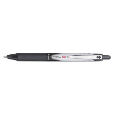 Pilot VBall RT Liquid Ink Retractable Roller Ball Pen, Black Ink, .5mm PIL26106