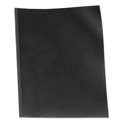 Swingline GBC 9742230P VeloBind Presentation Covers, 11 x 8-1/2, Black, 50/Pack SWI9742230