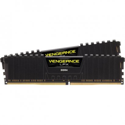 Corsair Vengeance LPX 16GB (2x8GB) DDR4 DRAM 2133MHz C13 Memory Kit - Black CMK16GX4M2A2133C13