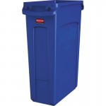 Rubbermaid Commercial Venting Slim Jim Waste Container 1956185