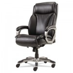 ALEVN4119 Veon Series Executive High-Back Leather Chair, w/ Coil Spring Cushioning, Black ALEVN4119