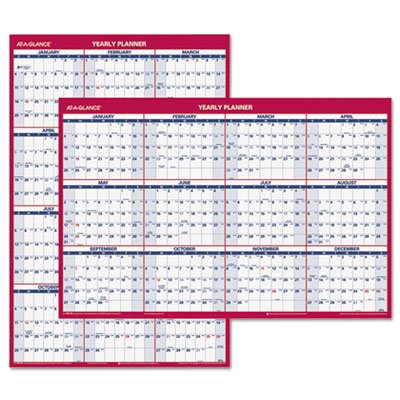 At-A-Glance Vertical/Horizontal Wall Calendar, 24 x 36, 2016 AAGPM21228