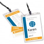 Avery Vertical Style Name Badges Kit 8520