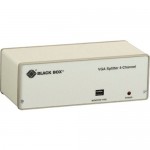 Black Box VGA 4-Channel Video Splitter, 115-VAC AC057A-R4