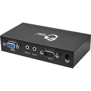 SIIG VGA & Audio Long Range CAT5 Extender with Auto-Tuned & Auto-Deskew CE-VG0T11-S1