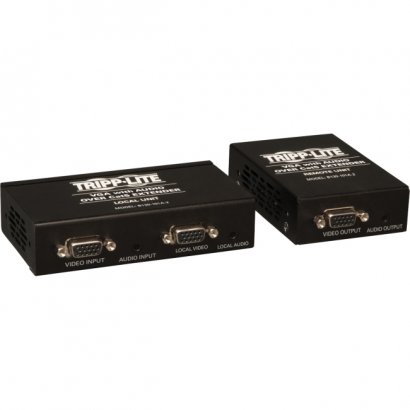 Tripp Lite VGA + Audio over Cat5 Extender Kit (Transmitter + Receiver) B130-101A-2