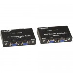 Black Box VGA Extender Kit with Audio, 2-Port Local, 2-Port Remote AC556A-R2