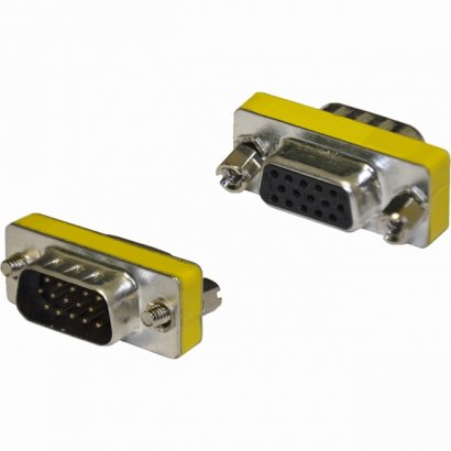 4XEM VGA HD15 Male To Female Adapter 4XVGAMF