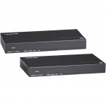 Black Box Video Extender - DisplayPort, RS-232, Audio, USB 2.0, 4K UVX-DP-TP-100M