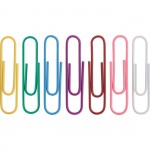 Business Source Vinyl-coated Gem Clips 01604