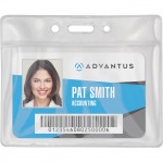 Advantus Vinyl ID Badge Holders 75683