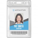 Advantus Vinyl ID Badge Holders 75684