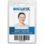 Vinyl Punched ID Badge Holders 67825