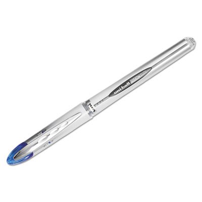 Uni-Ball VISION ELITE Roller Ball Stick Waterproof Pen, Blue Ink, Bold SAN69024
