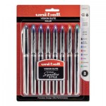 Uni-Ball VISION ELITE Stick Roller Ball Pen, Micro 0.5mm, Assorted Ink, Black Barrel UBC58092PP