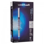 Uni-Ball Vision Roller Ball Stick Waterproof Pen, Blue Ink, Micro SAN60108