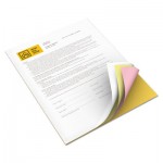 Vitality Multipurpose Carbonless Paper, 8 1/2 x 11, Goldenrod/Pink/Canary/White XER3R12856