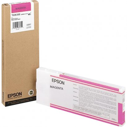 Epson Vivid Magenta Ink Cartridge T606300
