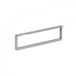 HON Voi O-Leg Support for Low Credenza, 30d x 7h, Platinum Metallic HONVSL30ST