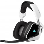 Corsair VOID RGB ELITE Wireless Premium Gaming Headset with 7.1 Surround Sound - White CA-9011202-NA