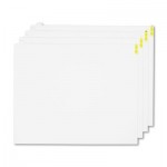 Crown Mats Walk-N-Clean Mat 60-Sheet Refill Pad, 30w x 24h, 4/Carton, White CWNWCRPLPDW