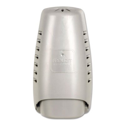 DIA 04395 Wall Mount Air Freshener Dispenser, 3 3/4" x 3 1/4" x 7 1/4", Silver, 6