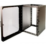 Rack Solutions Wall Mount Rack, 15U Tall x 11U Deep, Side Panels and Door 119-2763