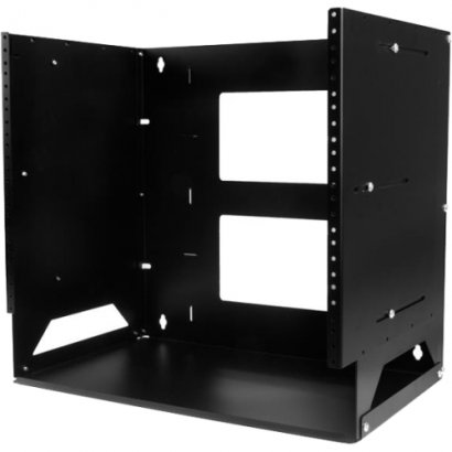 StarTech.com Wall-Mount Server Rack with Built-in Shelf - Solid Steel - 8U WALLSHELF8U