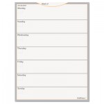 At-A-Glance WallMates Self-Adhesive Dry Erase Weekly Planning Surface, 18 x 24 AAGAW503028