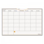 At-A-Glance WallMates Self-Adhesive Dry Erase Monthly Planning Surface, 18 x 12 AAGAW402028