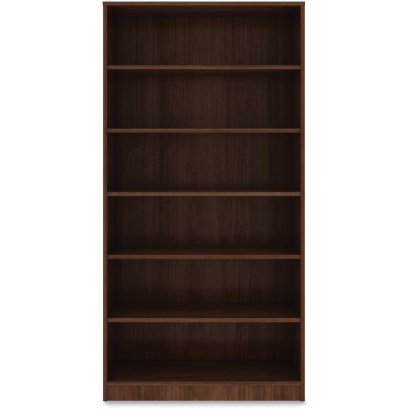 Lorell Walnut Laminate Bookcase 99792