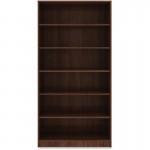 Lorell Walnut Laminate Bookcase 99792